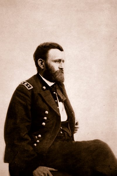 Portrait of General Ulysses Grant, 1861-65 by Mathew B. Brady